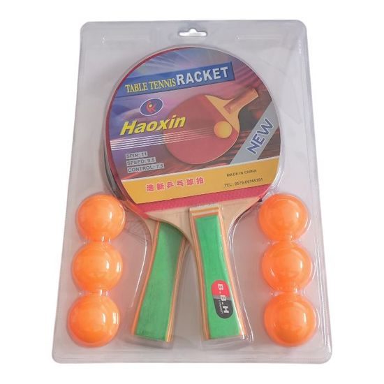 Sada rakety a míčku na stolní tenis