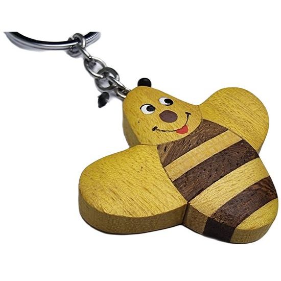 2Kids Toys Dřevěná klíčenka velká Včela