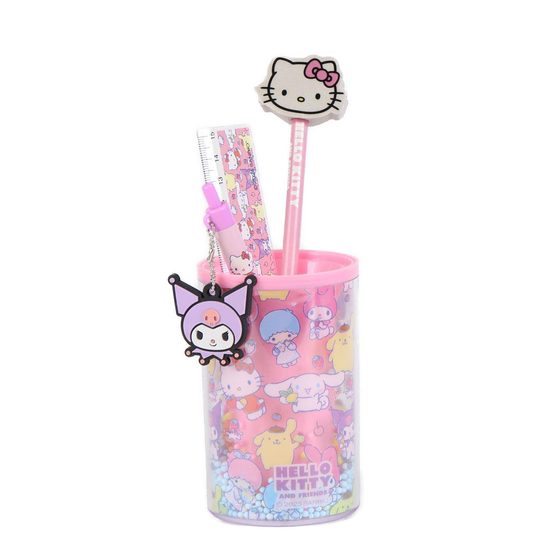 Psací sada s pouzdrem Hello Kitty