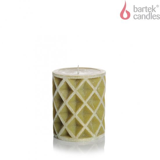 Bartek Svíčka slupek 330g 70x90 Twinkle Green