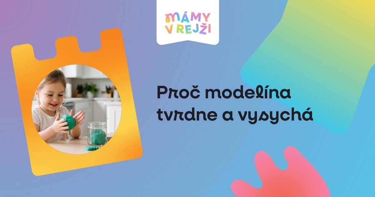 Proč modelína tvrdne a vysychá