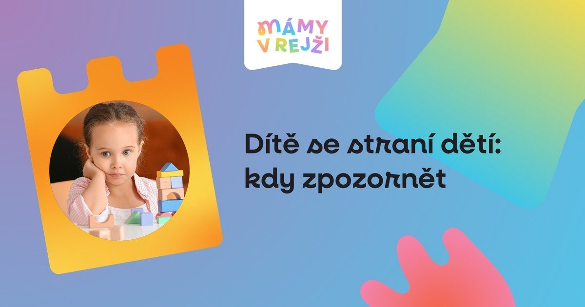 Dítě se straní dětí