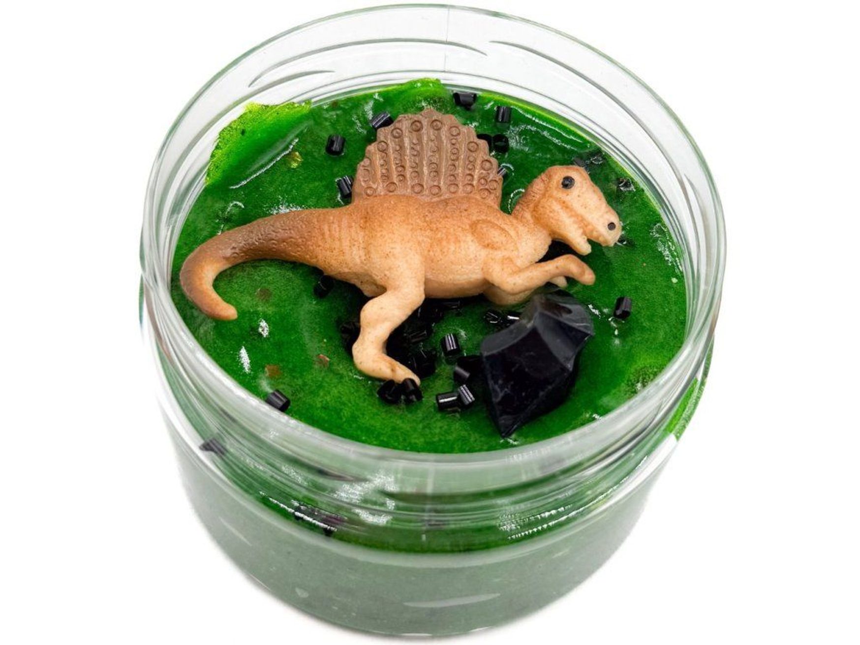 gumový slizáček dinosaurus