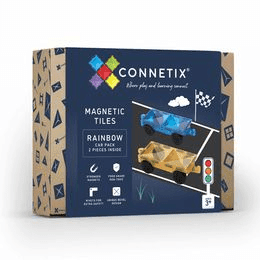 Connetix Tiles - Magnetická stavebnice - auta 2 ks