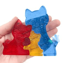 Pryskyřicové puzzle Kočičí rodinka