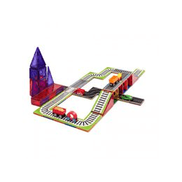 Learn&Grow magnetická stavebnice - vlakové koleje 36 ks