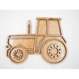 Smyslový tácek Traktor