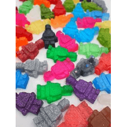 Lego panáček z pryskyřice