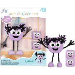 LUMI Figurka Glo Pals + 2 svítící kostky do vody