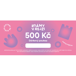 Dárkový poukaz na 500 kč