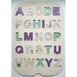Abeceda z pryskyřice Jednorožčí