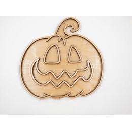 Smyslový tácek Halloweenská dýně