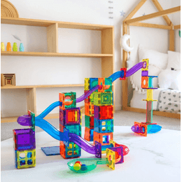Learn&Grow magnetická kuličková dráha 88 ks