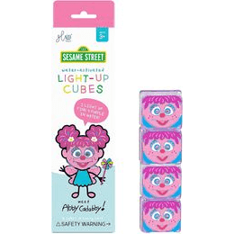 Smyslové svítící kostky Glo Pals 4 ks ABBY