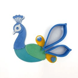 Eco miniatury na výrobu páva