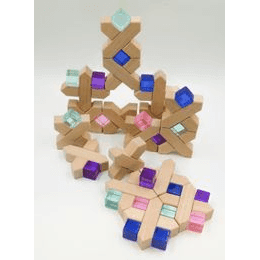 Connetix Tiles 60 ks - Magnetická stavebnice