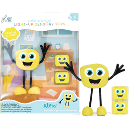 ALEX Figurka Glo Pals + 2 svítící kostky do vody
