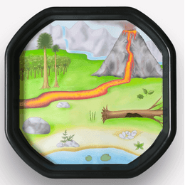 Země dinosaurů – Podložka do Tuff Tray MINI/MAXI