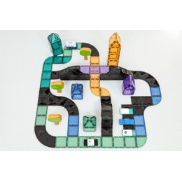 Connetix Tiles - Magnetická stavebnice - auta 2 ks