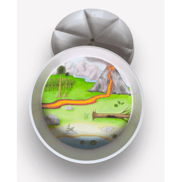 Země dinosaurů – Podložka do Play Tray