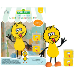 BIG BIRD Figurka Glo Pals + 2 svítící kostky do vody