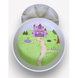 Zámek - Podložka do Play Tray