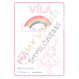 PDF Šablona pro tvoření s modelínou - Víla