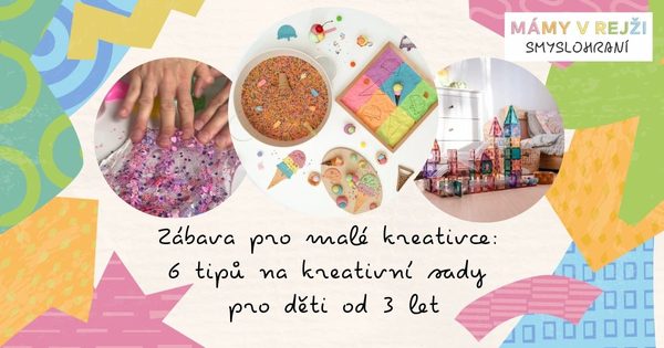 Zábava pro malé kreativce: 6 tipů na kreativní sady pro děti od 3 let