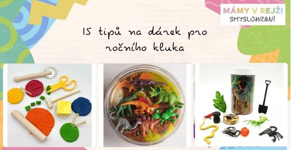 15 tipů na dárek pro ročního kluka