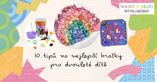 10 tipů na nejlepší hračky pro dvouleté dítě