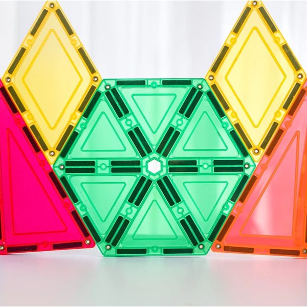 Learn&Grow magnetické geometrické tvary 36 ks
