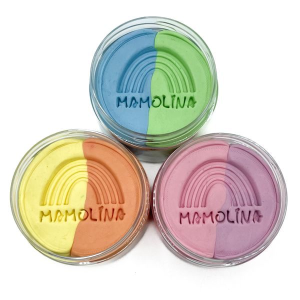 Mamolína 3ks dvoubarevné