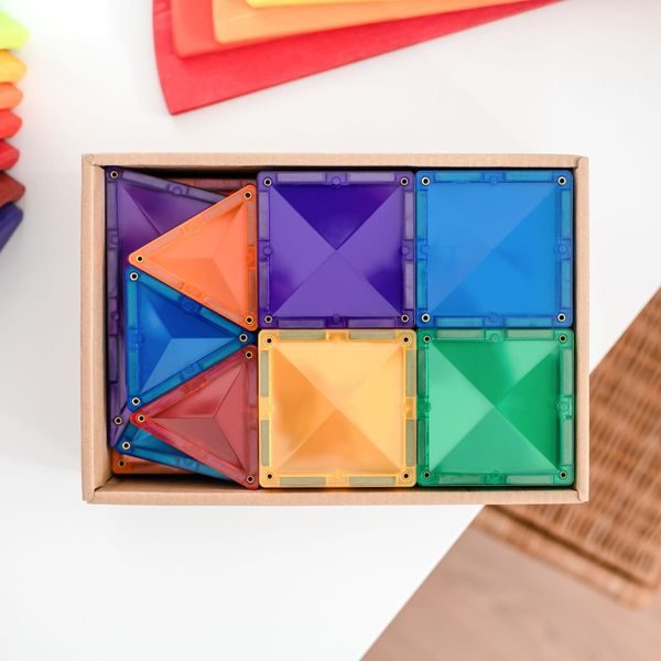 Connetix Tiles 60 ks - Magnetická stavebnice
