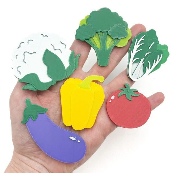 Eco sada jarní miniatury Zelenina 6ks