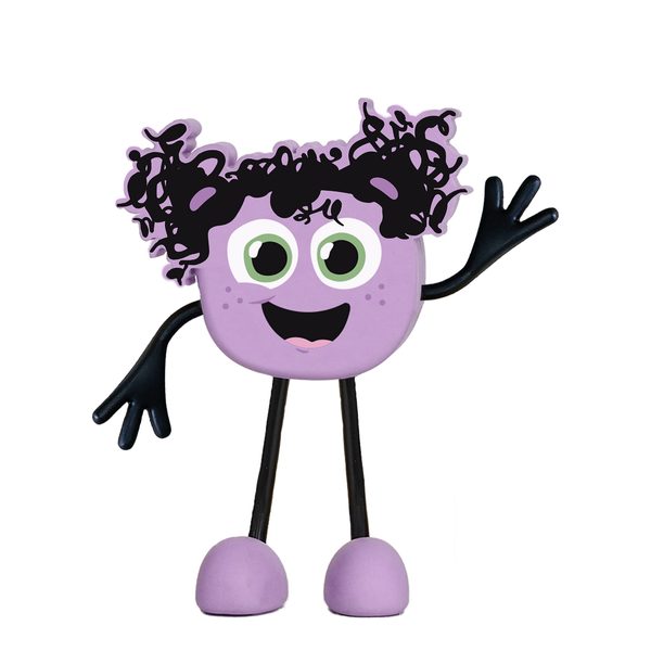 LUMI Figurka Glo Pals + 2 svítící kostky do vody