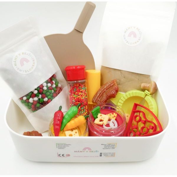 Střední smyslobox Pizza