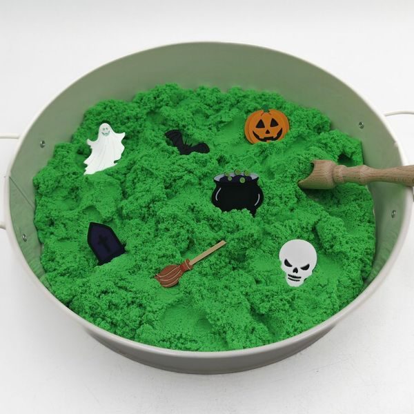 Eco sada halloweenských miniaturních hraček 7ks