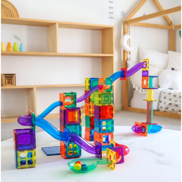 Learn&Grow magnetická kuličková dráha 88 ks