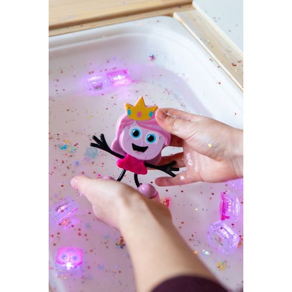 PRINCEZNA IDA Figurka Glo Pals + 2 svítící kostky do vody