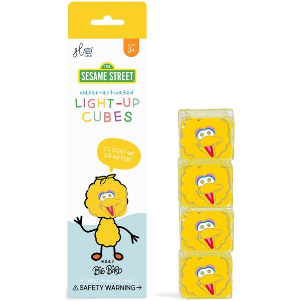 Smyslové svítící kostky Glo Pals 4 ks BIG BIRD