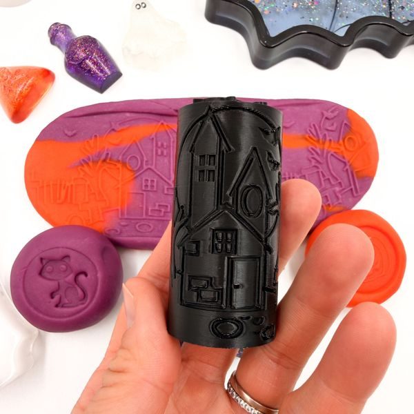 Eco obtiskávací váleček Strašidelný Halloween