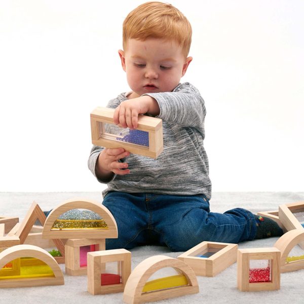 TickiT Sensory Blocks - smyslové kostky 16 ks