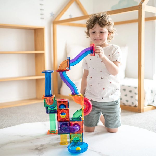 Learn&Grow magnetická kuličková dráha 88 ks
