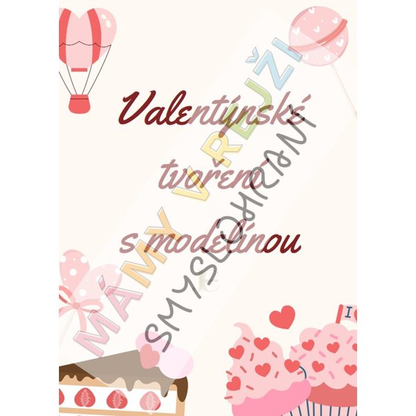 Valentýnské tvoření s modelínou PDF