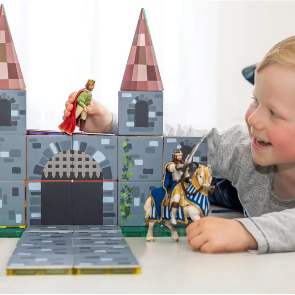 Learn&Grow magnetická stavebnice - Zámek 40 ks