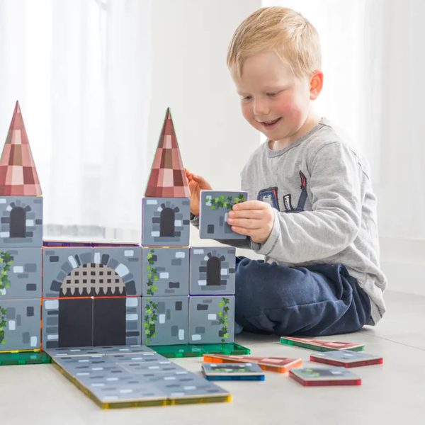 Learn&Grow magnetická stavebnice - Zámek 40 ks