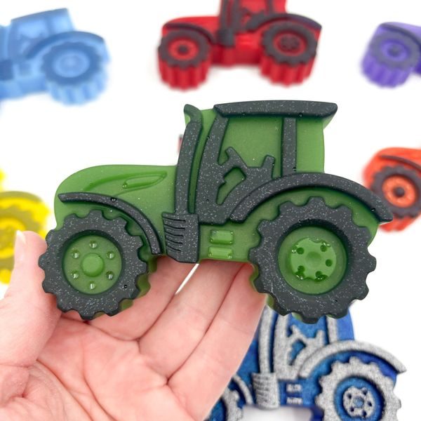 Traktor z pryskyřice