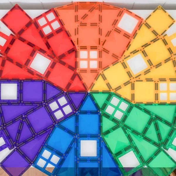 Connetix Tiles 102 ks - Magnetická stavebnice