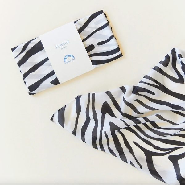 Sarah´s Silks hedvábný šátek "Zebra"