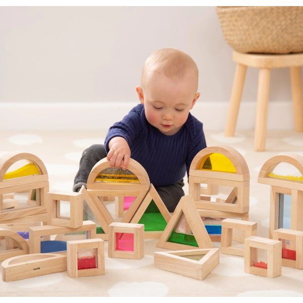TickiT Sensory Blocks - smyslové kostky 16 ks